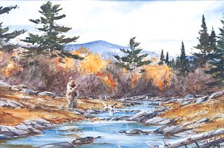 John Swan (b. 1948), Fall Grouse Hunting