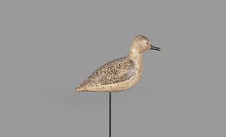 The O'Brien Shourds Winter-Plumage Plover Decoy by Harry V. Shourds (1861-1920)