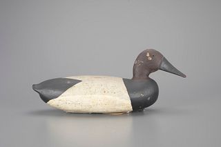 Canvasback Decoy by August Glass (1905-1973)