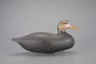 Black Duck Decoy by Clark Madera (1883-1953)
