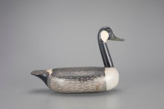 High-Head Canada Goose Decoy by Otto Garren (1890-1968)