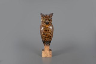 Great Horned Owl by William Doren (1895-1965)