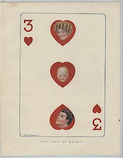Album of Over 55 Pieces of Playing Card-Related Ephemera.