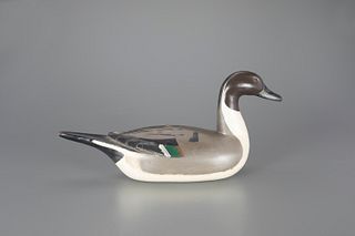 High-Head Pintail Decoy by Laurence D. "Ski" Zalesky (1913-1989)