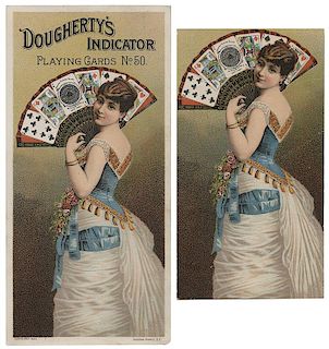 Two Andrew Dougherty Trade Cards.