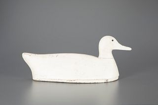 Snow Goose Decoy attributed to Aubrey Kent (b. 1894)