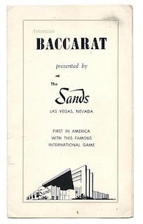 American Baccarat Brochure.