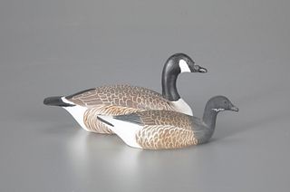 Miniature Goose and Brant by Ed Snyder (1928-2011)