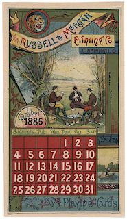 Three Russell & Morgan Calendar Pages.