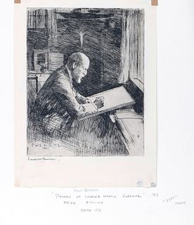 Frank W. Benson (1862-1951), Portrait of Charles Martin Loeffler