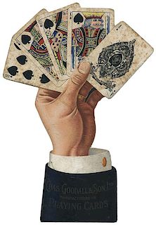 Four Playing Card Advertising Items.