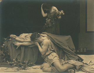 ACTORS. Scene from a Tragedy, c1920