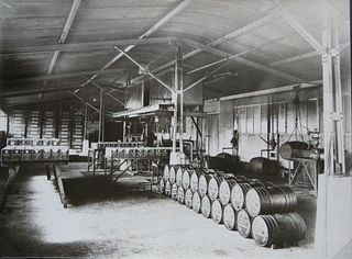 ALBUM. ANTAR Distillation Facilities in Strasbourg, France, circa 1940s