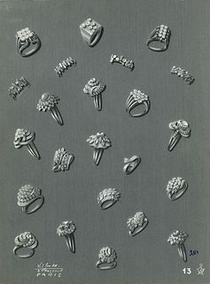 ALBUM. Jewelry Designs by W. J. Gould
