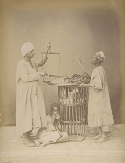 EGYPT. Food Vendor, c1880