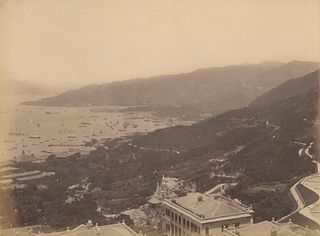 HONG KONG.  Hong Kong Harbour, c1875