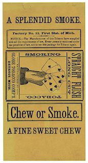 Four Early Tobacco Wrappers.