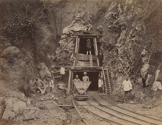 MALAYSIA. Coalmines of Moeara, Kelaban, Brunei. c1875