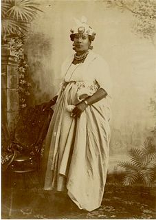 MARTINIQUE. Wealthy Lady from Martinique. C1900