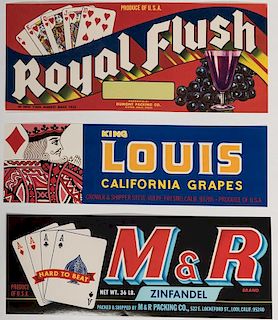 Album of 46 Pieces of Ephemera All Playing Card Related.