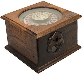 Western Automatic Machine Co. “Improved Roulette” 5 Cent Wood Cigar Trade Stimulator.