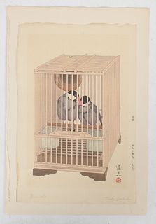 Toshi Yoshida (Japanese, 1911-1995) Woodblock Print 
