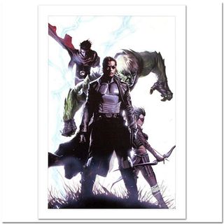 Stan Lee Signed, Marvel Comics Limited Edition Canvas 2/99 "Secret Invasion #4" with Certificate of Authenticity.