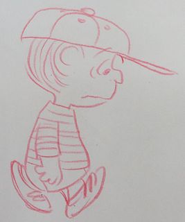 Drawing- Dejected Linus from Peanuts TV Special