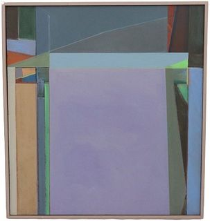 Darrell Crisp (20th C) American, Oil on Canvas