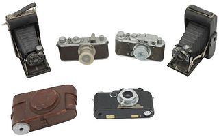 (6) Vintage Cameras