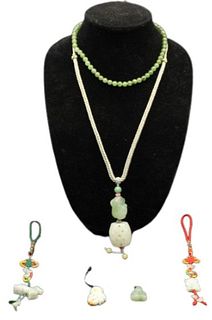 Chinese Jade 2 Each: Necklaces, Pendants & Charms