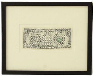 Oriane Stender (B. 1960) American, Woven Dollar