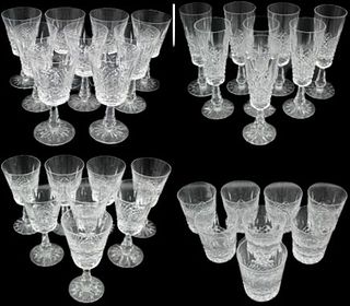 (33) Waterford Wine & Champagne Glasses