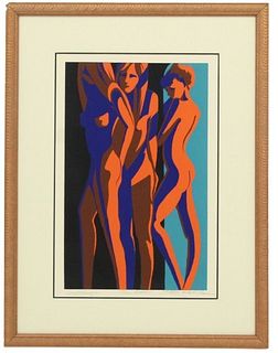 Kathleen Carillo A.P. 2 of 3 Nudes "Three Graces"