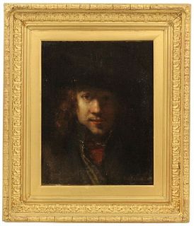 Old Master Painting, Rembrandt School