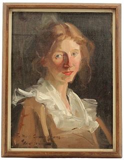 'To Miss Cunningham' Portrait of Imogen Cunningham