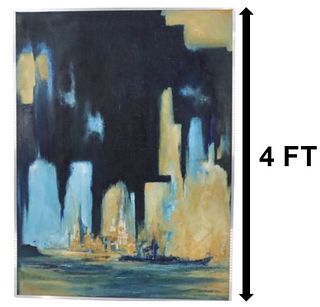 Sidney Montague (B.1964) O/C Impressionist of S.F.