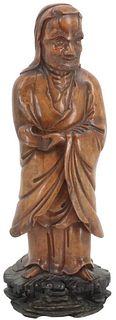 Chinese 18th Century Carved Immortal