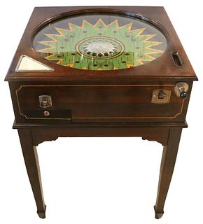 Early 5 Cent Coin Operated Game of Skill (Pinball)