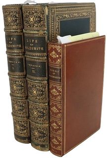 Poems And Life Of Goldsmith, 3 Vols, 1851 & 1854
