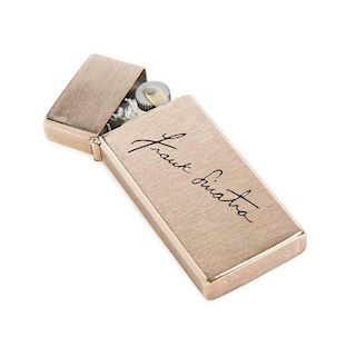 FRANK SINATRA GIFTED PERSONAL LIGHTER