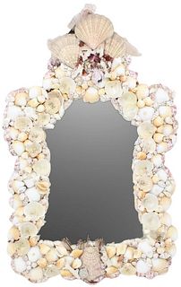 Karen Sievers Boca Grande Large Seashell Mirror