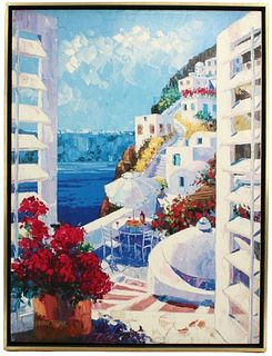 Barbara McCann Mediterranean Oil on Canvas