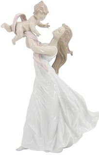 Lladro Figure My Little Sweetie Mother Figurine