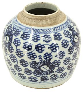 Antique Chinese Porcelain Jar.