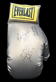Evander Holyfield (American b.1962) Signed Boxing Glove