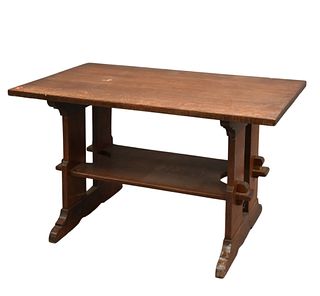 Gustav Stickley Two Tier Chalet Table