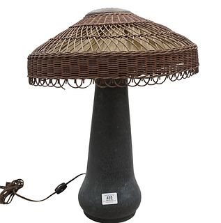Gustav Stickley Willow Table Lamp