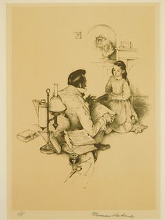 Norman Rockwell (1894-1978) lithograph