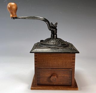 WOODCROFTERY WOODEN COFFEE GRINDER 